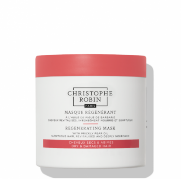 CHRISTOPHE ROBIN REGENERATING MASK atkurianti plaukų kaukė su opuncijų aliejumi