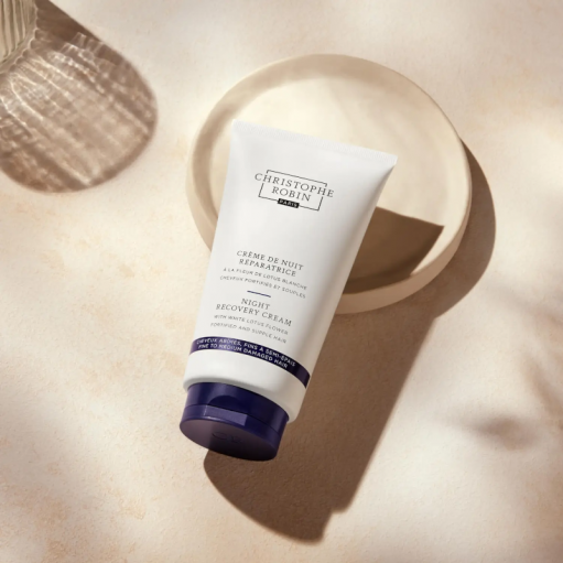 Christophe Robin Night Recovery Cream naktinis atkuriantis kremas plaukams