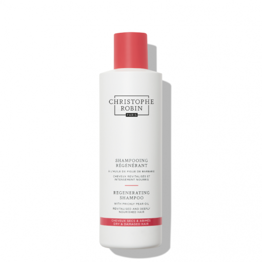 Christophe Robin Regenerating Shampoo plaukus atkuriantis šampūnas su opuncijų aliejumi