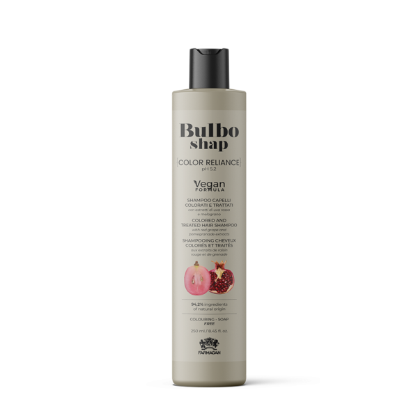Bulbo Shap Color Reliance šampūnas dažytiems plaukams 250 ml.