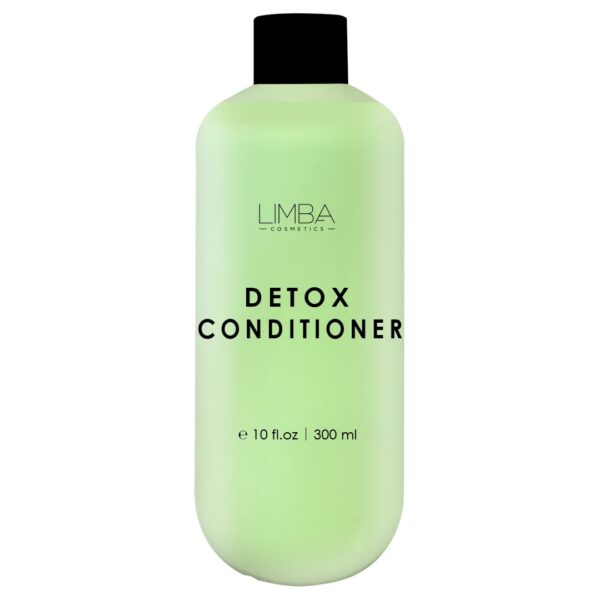 detox-conditioner-1 LIMBA COSMETICS DETOX DETANGLING – PLAUKUS DRĖKINANTIS IR ŠUKAVIMĄ LENGVINANTIS KONDICIONIERIUS, 300 ml