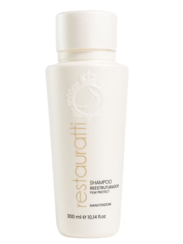 DONATTI MANUTENZIONE RESTAURATTI SHAMPOO REESTRUTURADOR – ŠVELNUS ŠAMPŪNAS, SAUSIEMS, PAŽEISTIEMS PLAUKAMS, 300 ml