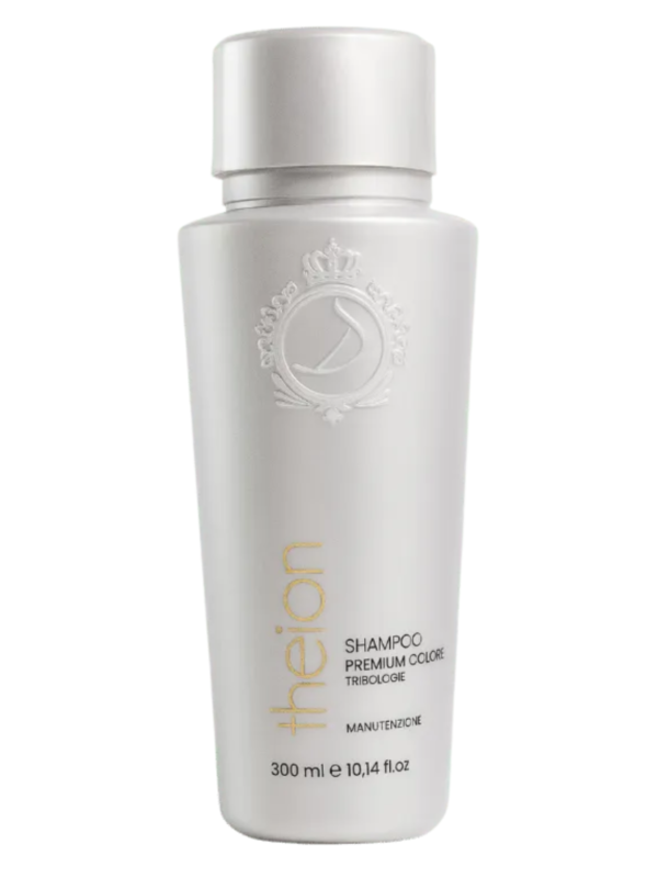 DONATTI MANUTENZIONE THEION SHAMPOO PREMIUM COLORE – ŠAMPŪNAS APSAUGANTIS PLAUKUS IR GALVOS ODĄ, 300 ml