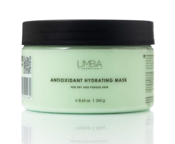 img_9751-971x800 LIMBA COSMETICS ANTIOXIDANT HYDRATING MASK – DRĖKINAMOJI, ANTIOKSIDANTINĖ PLAUKŲ KAUKĖ, 245 gr