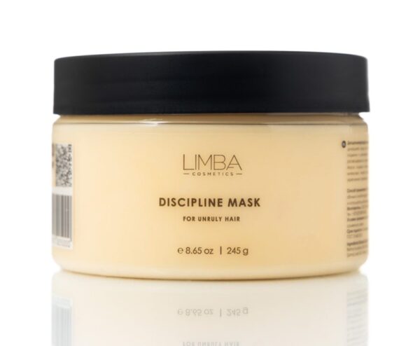 LIMBA COSMETICS DISCIPLINE MASK – PLAUKUS ŠVELNINANTI IR SUVALDANTI KAUKĖ, 245 g