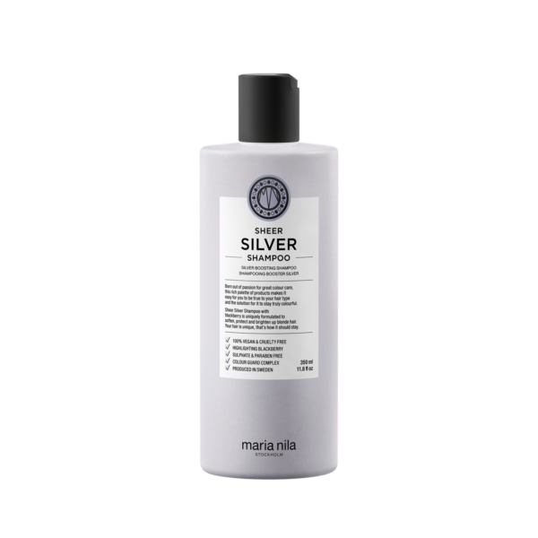 MARIA NILA Pilkinantis šampūnas – Sheer Silver Shampoo