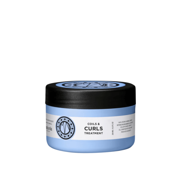 MARIA NILA Plaukų plovimo rutiną užbaigianti kaukė garbanotiems plaukams – Coils & Curls Finishing Treatment Masque