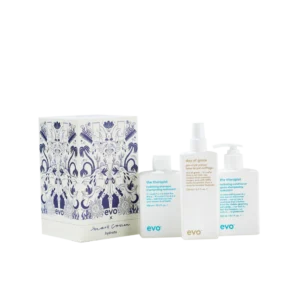 Evo good givin' hydrate: the therapist šampūnas + kondicionierius + day of grace + tote bag