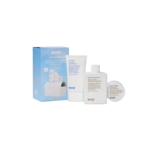 Evo box of bits pack: normal persons šampūnas + winners veido balzamas + box o’bollox pasta